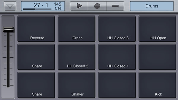 Drum Pads screenshot for Looptical