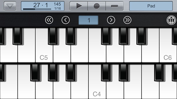 Dual Keyboard screenshot for Looptical