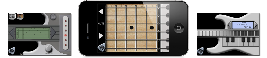 iPhone with Guitarist screenshots
